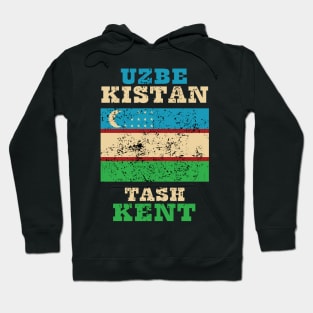 Flag of Uzbekistan Hoodie